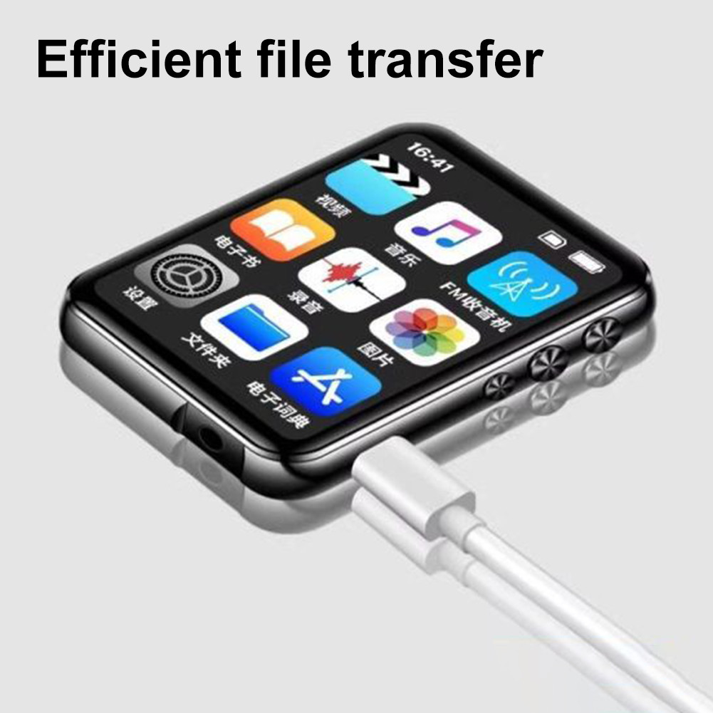 MP3 MP4 Player Non Touch Screen HiFi MP4 Walkman Bluetooth Lossless Music Player Portable MP3 Player
