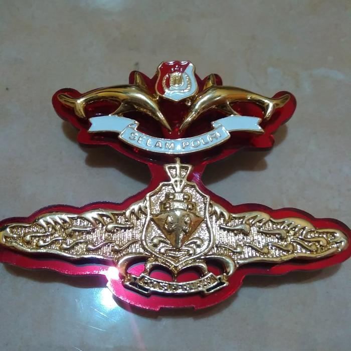 brevet wing susun bahari selam polri