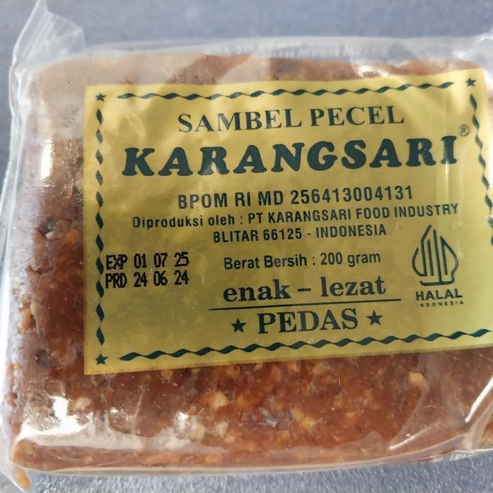 "New" Karangsari bumbu pecel