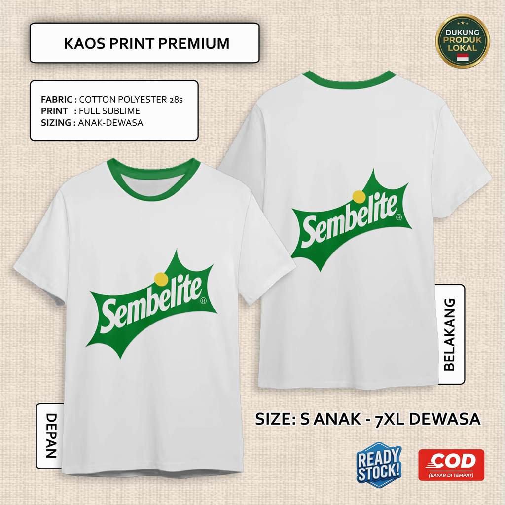 Kaos Plesetan Makmum Polos Nahkoe Dancok Sembelit Raiso Model 4 Full Printing Keren | Baju 3D Anak d
