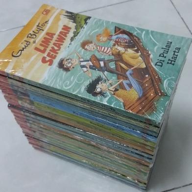 Paket Novel Lima Sekawan (FULLSET, 21 Buku) - Enid Blyton