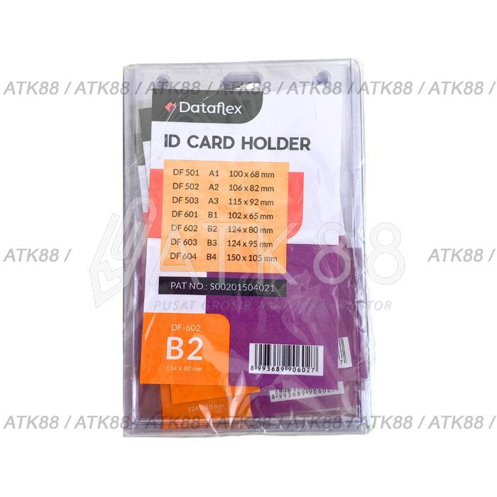 "New" Plastik ID Card B2 / Card Case B2 / Plastik Panitia B2
