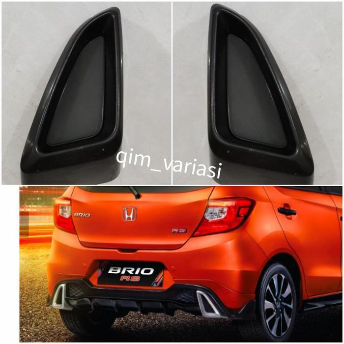 COVER SPOILER BUMPER BELAKANG HONDA BRIO RS 2021 MURAH