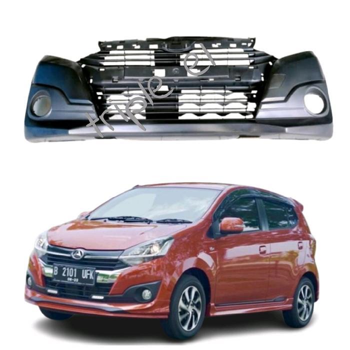 cover front bumper bemper depan Ayla type x facelift 2017 2018 2019 2020 ori