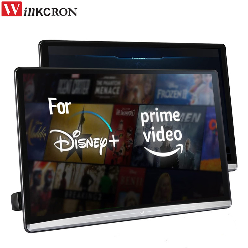 13.3 inch Car Tablet PC Headrest Monitor Android 14 Multifunction 1080P Headset Monitor WiFi