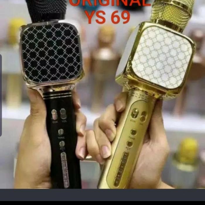 Mic Karaoke Bluetooth YS-69 / Microphone Karaoke Bluetooth