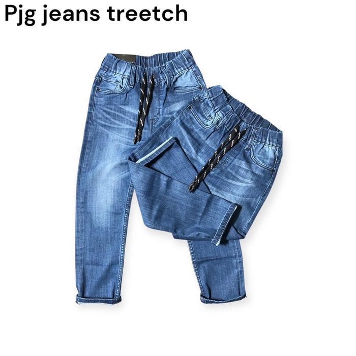Celana panjang jeans streetch anak cowok usia5-14tahun / celana jeans streetch premium anak cowok