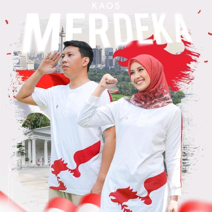 ETHICA KAOS MERDEKA 01 WHITE BAJU KEMERDEKAAN 2025 ORIGINAL