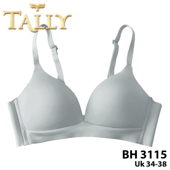 READY TALLY Sarwendah 1 Pcs atau 2 Pcs BH 3115 Bra Wanita Dewasa / Remaja Tanpa Kawat Busa Tipis