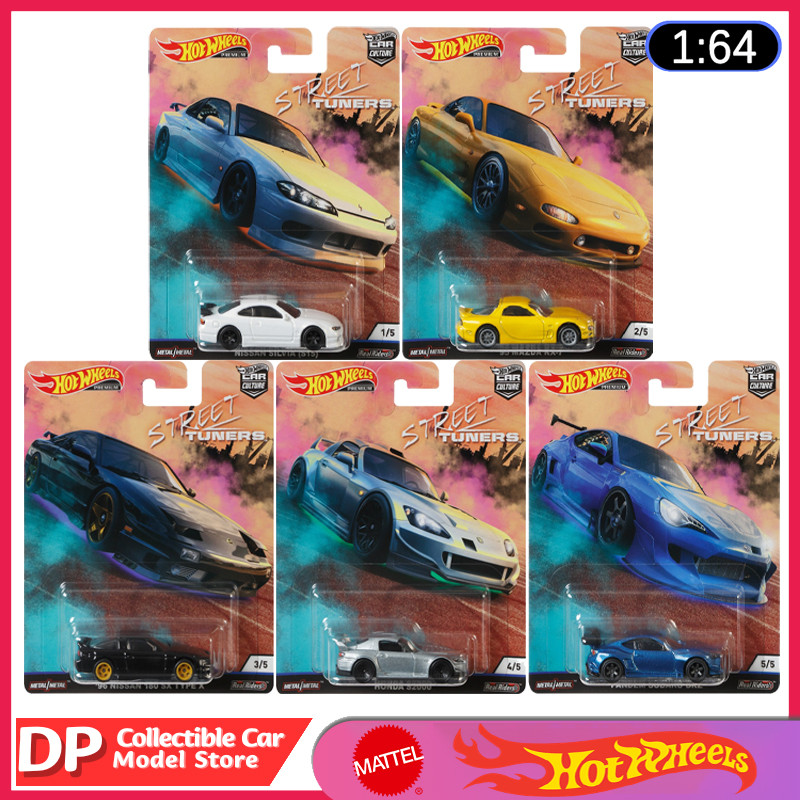 2019 Hot Wheels Car Culture Assorted Street Tuners Series Set Mazda Nissan Honda Subaru Die-Cast