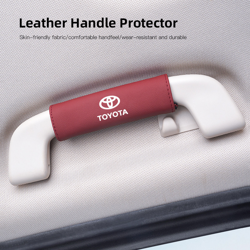 Car interior roof armrest protective cover accessories For Toyota GRsport Hilux Aygo Yaris Corolla