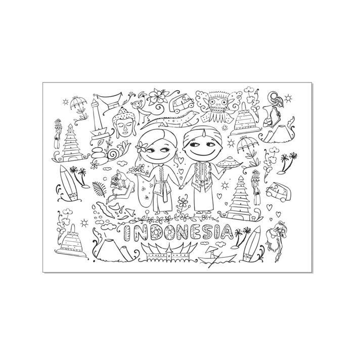 FREE CRAYON POSTER MEWARNAI JUMBO // KERTAS GAMBAR BUKU GAMBAR JUMBO // JUMBO COLORING SHEET