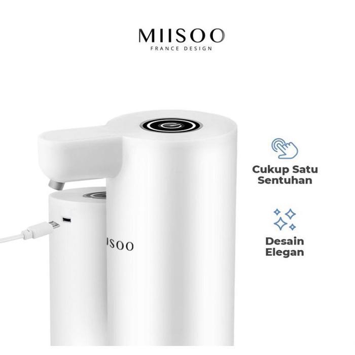 Thebest- MIISOO Pompa Air Galon Elektrik Listrik Portable Water