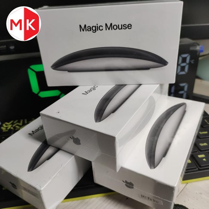 NEW IBOX INDO APPLE MAGIC MOUSE GEN 3 BLACK BNIB TOUCH SURFACE ID/A