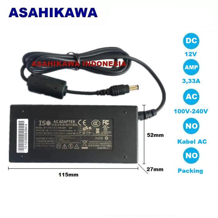 Asahikawa Adaptor Dvr Cctv Lampu Led Power Supply 220V Ac To Dc