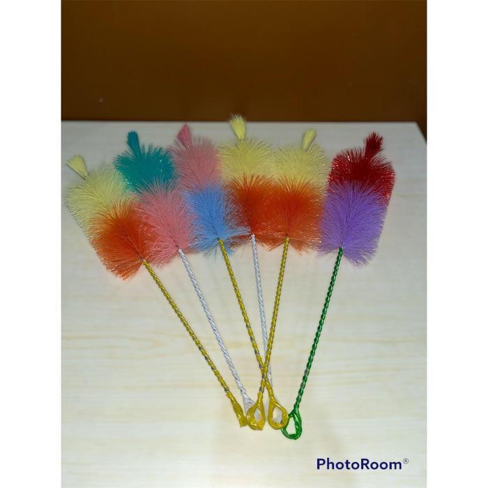 sikat pembersih botol / sikat botol minum panjang / sikat botol bayi / sikat botol