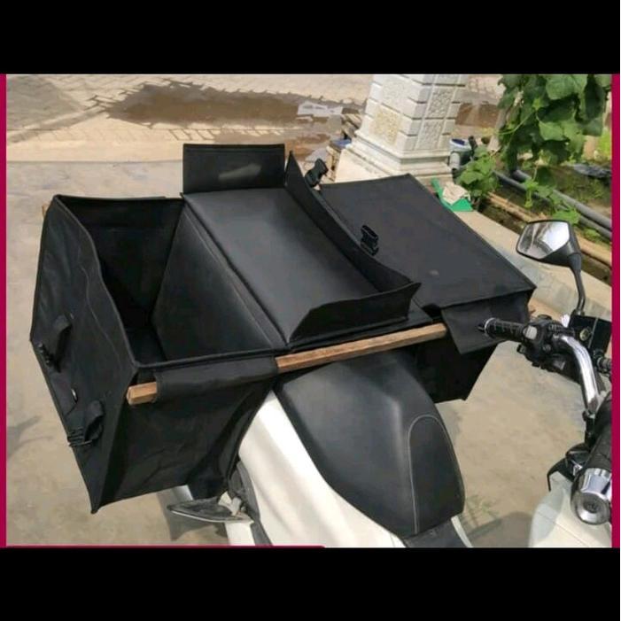 Terbaru Tas Obrok Motor Tas Kurir Keranjang Motor Belakang Bahan Anti Air Waterproof Tas Laundry