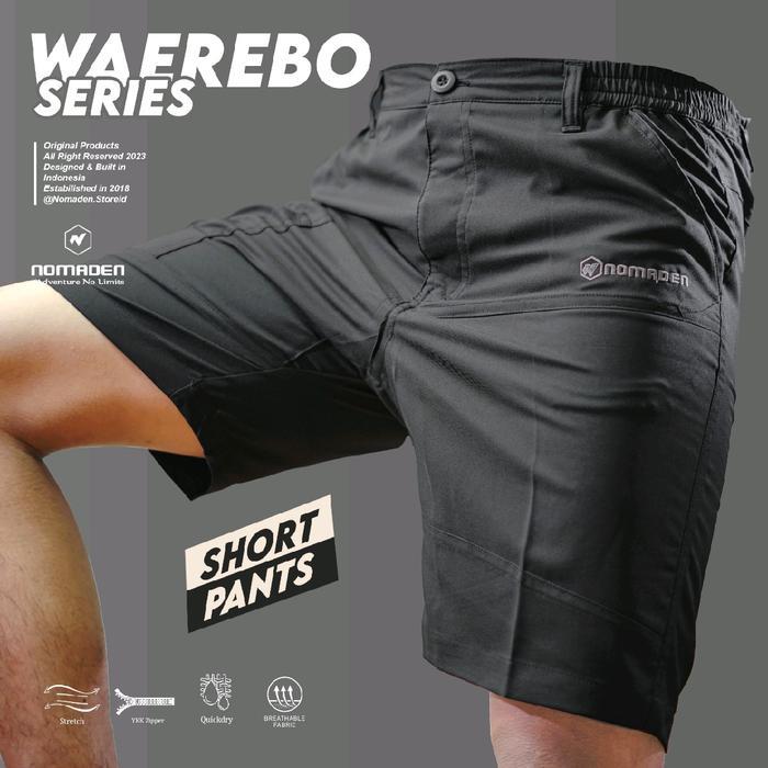 Decathlon Adventure - Celana Outdoor Celana Gunung Pria Quickdry Nomaden Waerebo Series