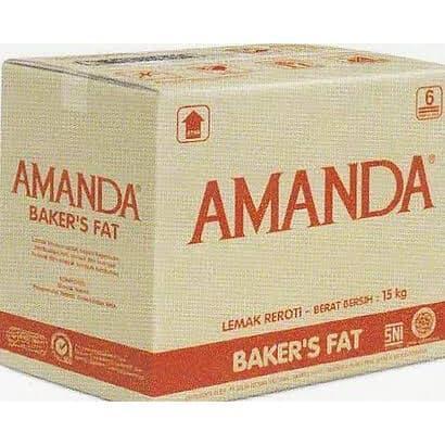 Mentega Amanda Putih 15kg - Gosend Only