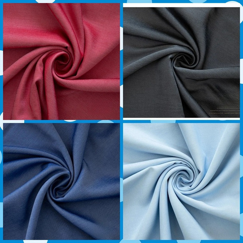 Washed Denim Fabric Summer Skin Friendly By The Meter for Jeans Shirts Dress Pillow Diy Sewing Cloth