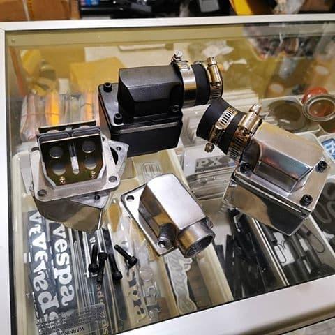 Intake Susun + Membran Rxz Vespa Largeframe