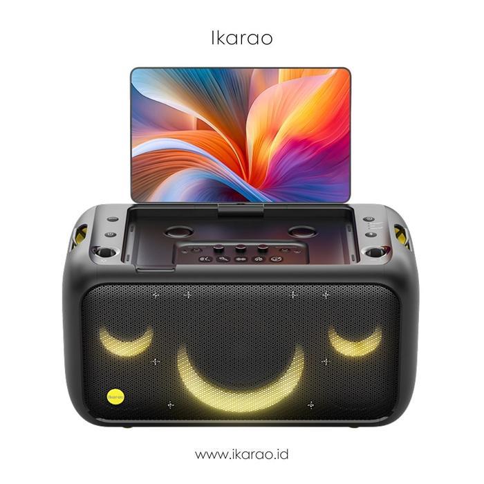 Break X1 Ikarao Portable Smart Karaoke Speaker Android + Layar Sentuh + Mic Bluetooth & Wifi Bass
