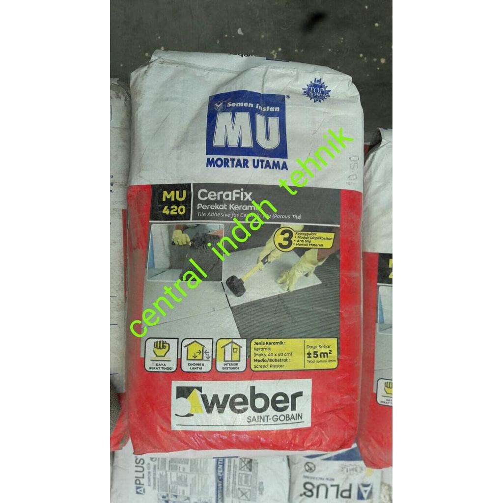 MU 420 25KG MORTAR UTAMA SEMEN PEREKAT KERAMIK