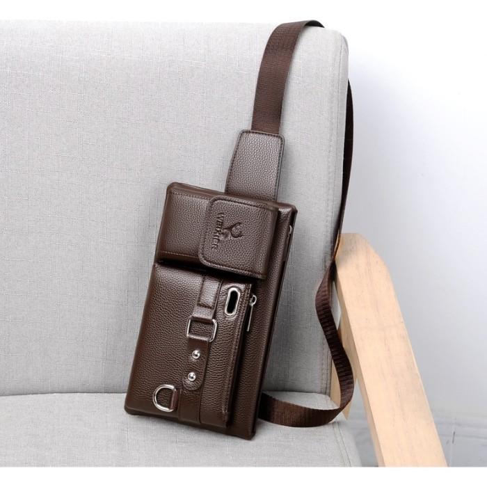 Sale Ck Zorro Waistbag / Tas Kulit Eksklusif Berkualitas