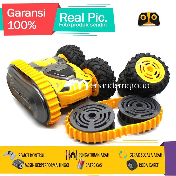 Mainan Mobil Remot Kontrol Rc Offroad Climbing Tank Ganti Roda