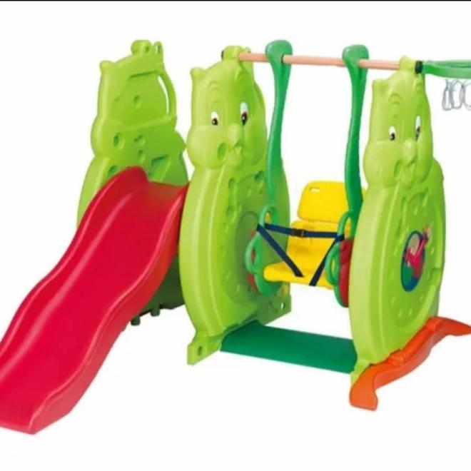 Ching Ching Owl Sewa Mainan Anak Ayunan Perosotan Swing And Slide