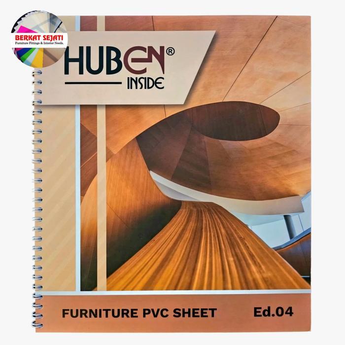 Buku Katalog HUBEN PVC SHEET Tacon Decosit Dekosit Decosheet Tacosheet .