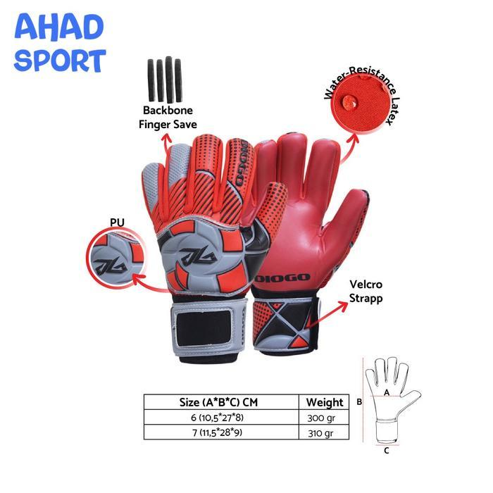 Specs - Sarung Tangan Kiper Anak Tulang Prato Jr Diogo Original