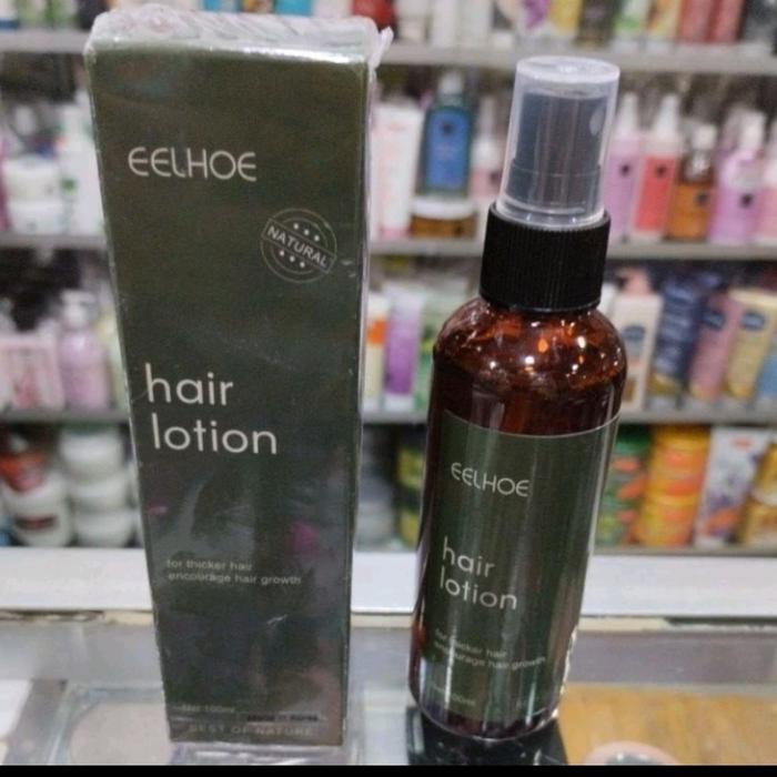 Eelhoe Hair Lotion Treatment Spray-100Ml Thicker Growth Hair Grape Ext Terlaris