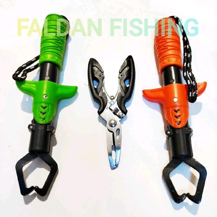 Paket GRIPPER + TANG Pancing, Fishing Grip + Tang Pancing Multifungsi Mancing Ikan