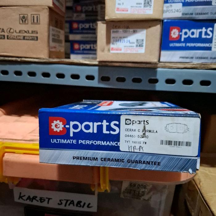 Kampas Rem Depan Yaris Bakpao 09-15 produk Bparts