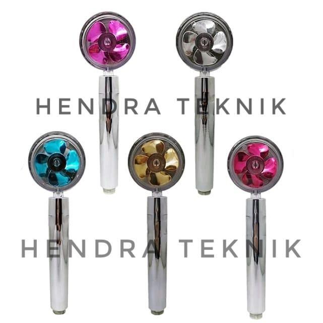 Sale Shower Mandi Vortex Hand Shower Kamar Mandi Jet Crom Sower Mandi Kipas Pancuran Air