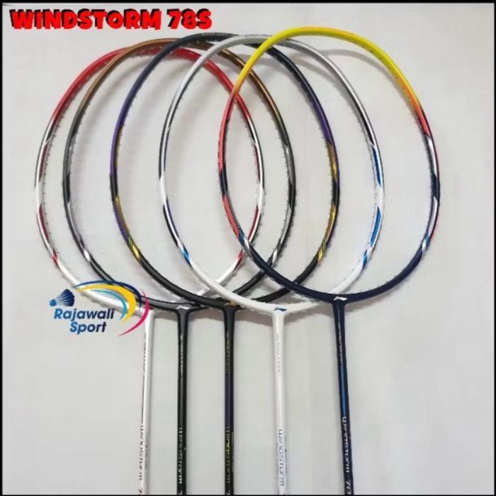 Raket Lining Windstorm 78S / Badminton Raket Lining Windstorm 78 S Original
