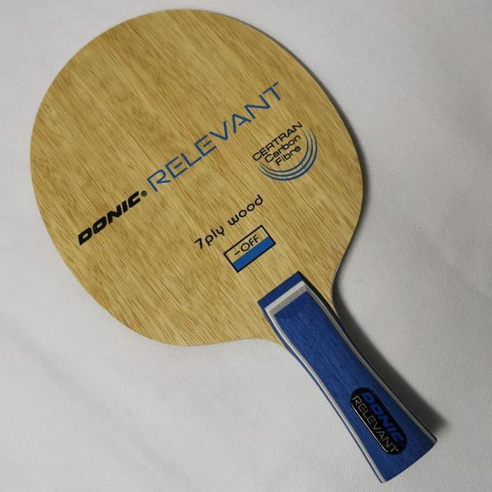 Bet Pingpong Donic Relevant Plus Karet Donic Bluegrip Lengkap Set