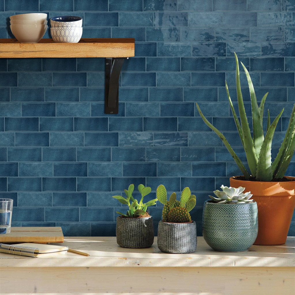 peeling and pasting subway tile stickers, self-adhesive waterproof kitchen tailgate, detachable
