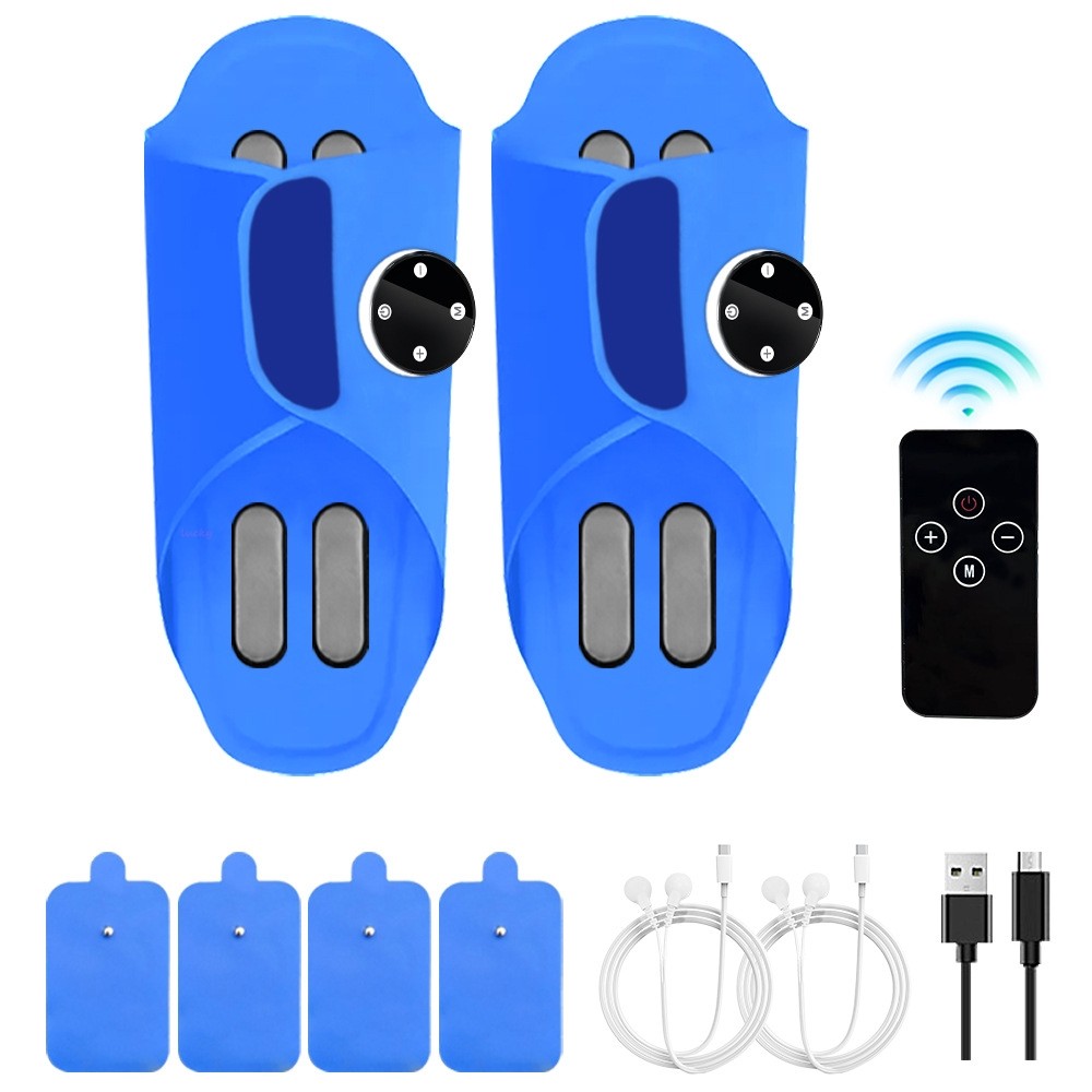 Terlaris EMS Massager Portable Foot Massager Shoes - Cordless Rechargeable Pulse Therapy Massage Dev
