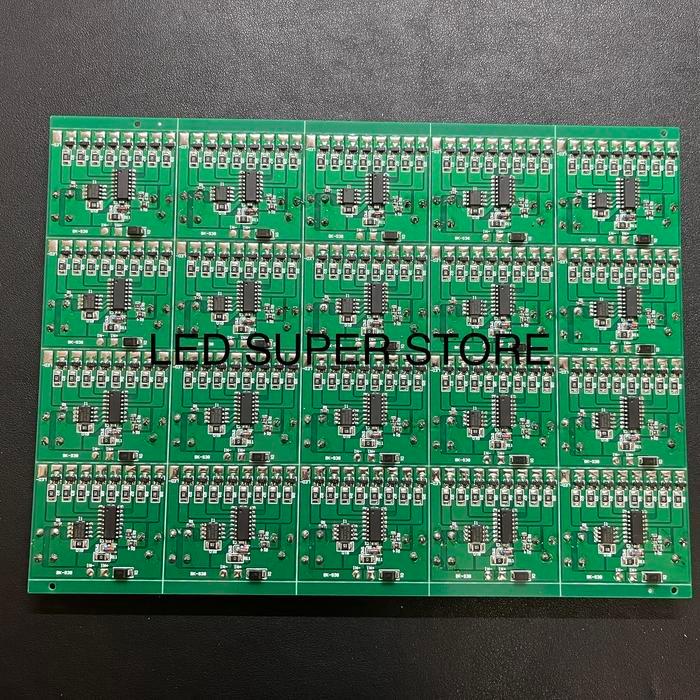 "New" Modul LED Running S38 8 Jalur 8TR 10 Mode Kedip dengan Memory BK-S38