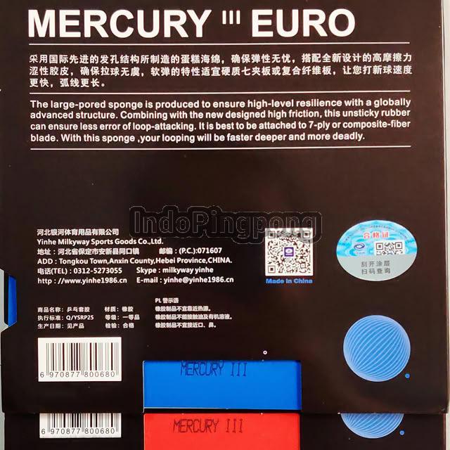 Yinhe Mercury Euro Iii 2.2 Soft Medium Max 90213 3