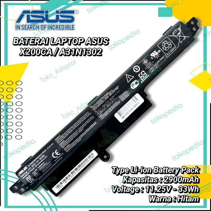 Baterai Battery Original Asus X200 X200CA X200M X200MA F200CA