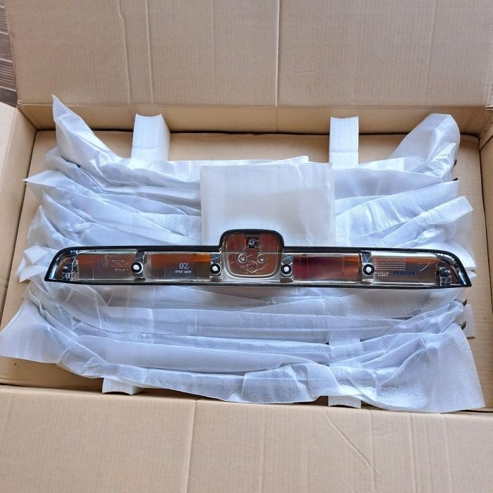 LIST CHROME LIS CRUM BAGASI BELAKANG HONDA CRV GEN 3 2007-2012 TOPPS