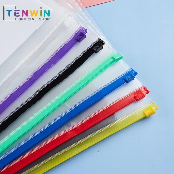 ZIPLOCK BINDER /Kantong Penyimpanan Tagihan/Binder Divider/Zipper Pocket/ZIPLOCK SLEEVE WARNA WARNI