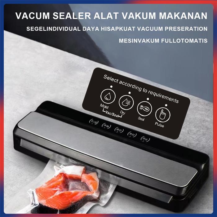 Vacum Sealer Alat Vakum Makanan / Alat Vacum Makanan Frozen / Mesin Vacum Makanan / Fresh Makanan