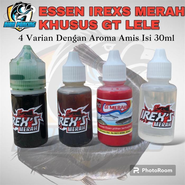 ESSEN IREX'S MERAH UNTUK GALATAMA LELE umpan ikan mancing pancing bawal Patin
