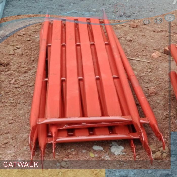 CATWALK TATAKAN SCAFFOLDING STEGER Besi Hitam