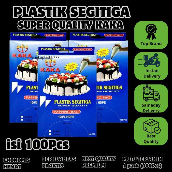 Plastik Paping Cream Segitiga Plastik Paping Plastik Segitiga Plastik Segi Tiga Untuk Cream Kue