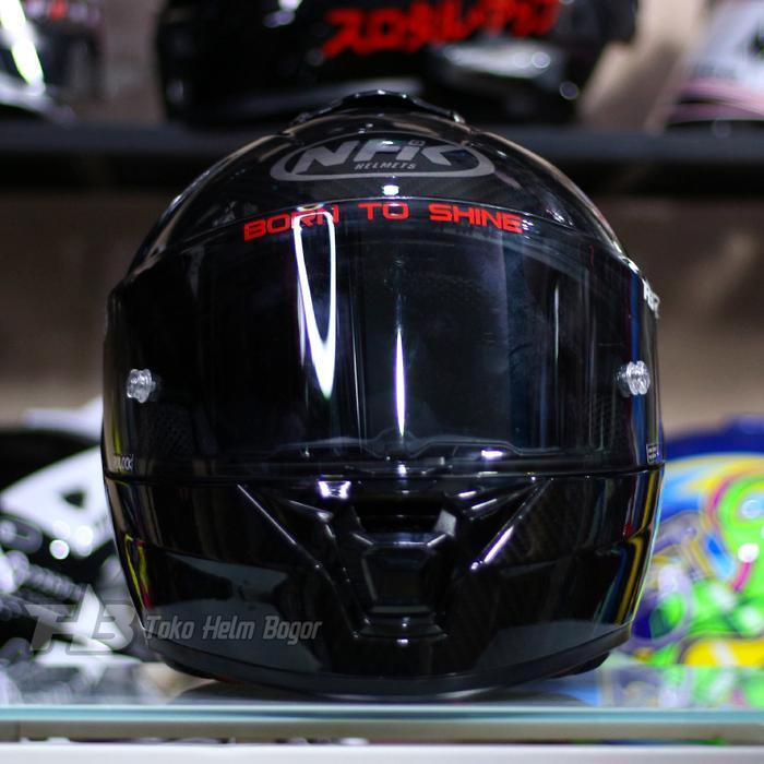 NHK HELM MARK-1 2V CARBON GRAPHIC DOUBLE VISOR LIGHTSMOKE